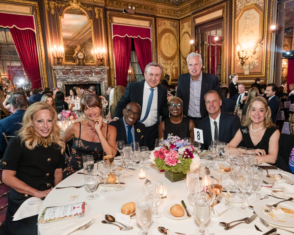 Kamie Lightburn, Helena Christensen, Al Roker, Daniel Boulud, Mawa McQueen, Eric Ripert, Daniel McQueen, Kathy Springhorn